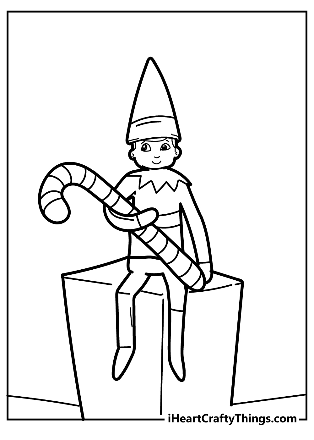 121 Free Elf Coloring Pages For Kids Printable 59