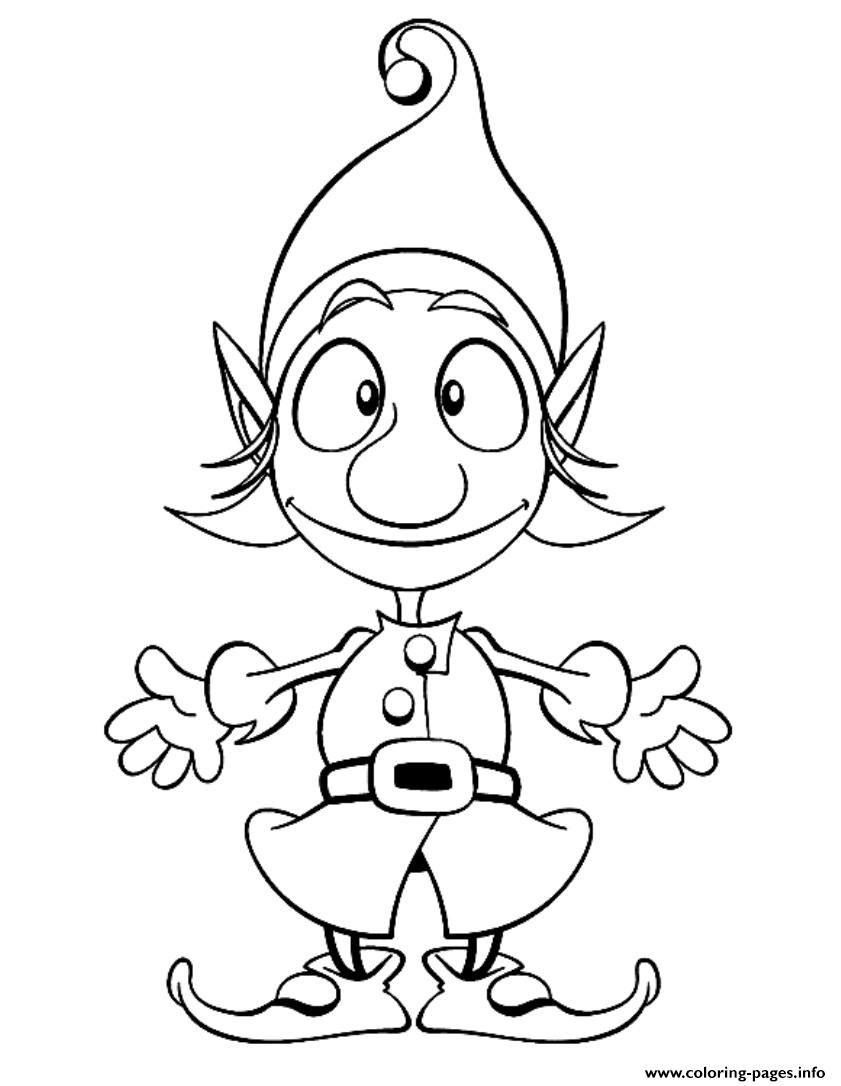 121 Free Elf Coloring Pages For Kids Printable 64