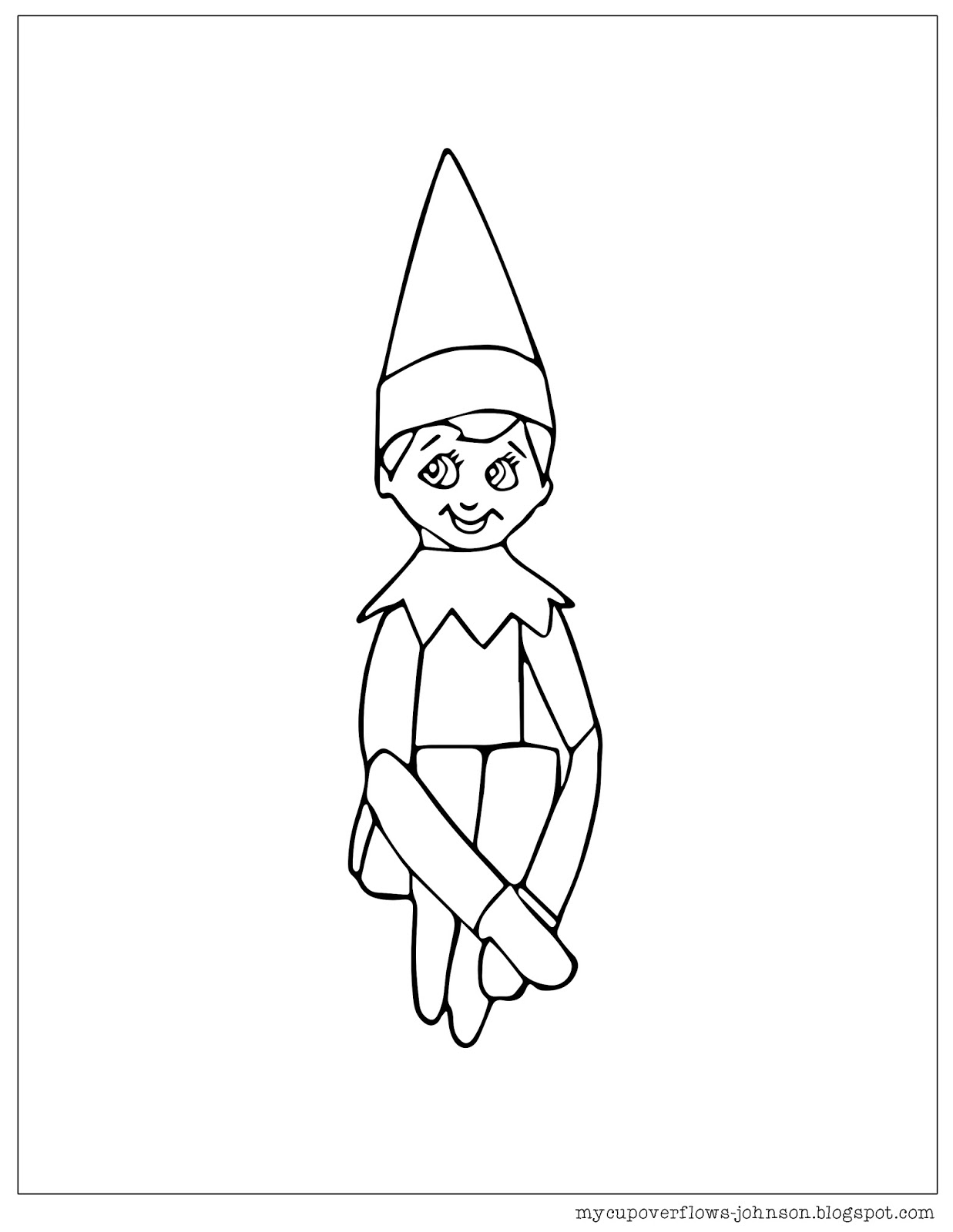 121 Free Elf Coloring Pages For Kids Printable 74