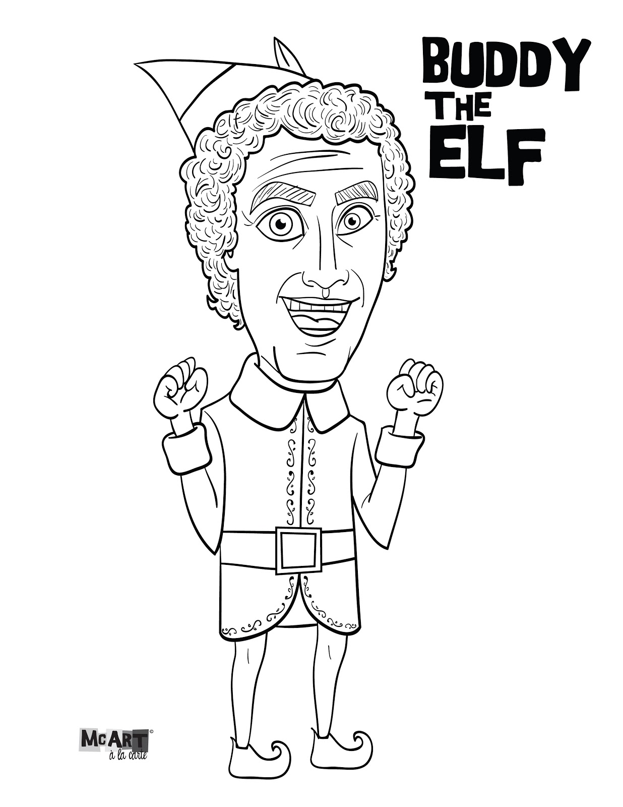 121 Free Elf Coloring Pages For Kids Printable 89