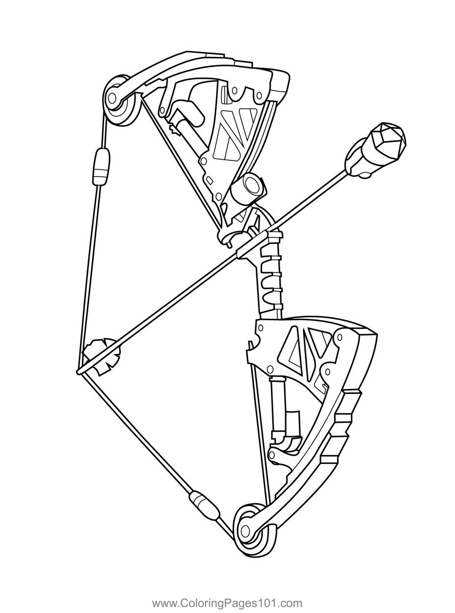 123 Archery Coloring Pages Printable 104