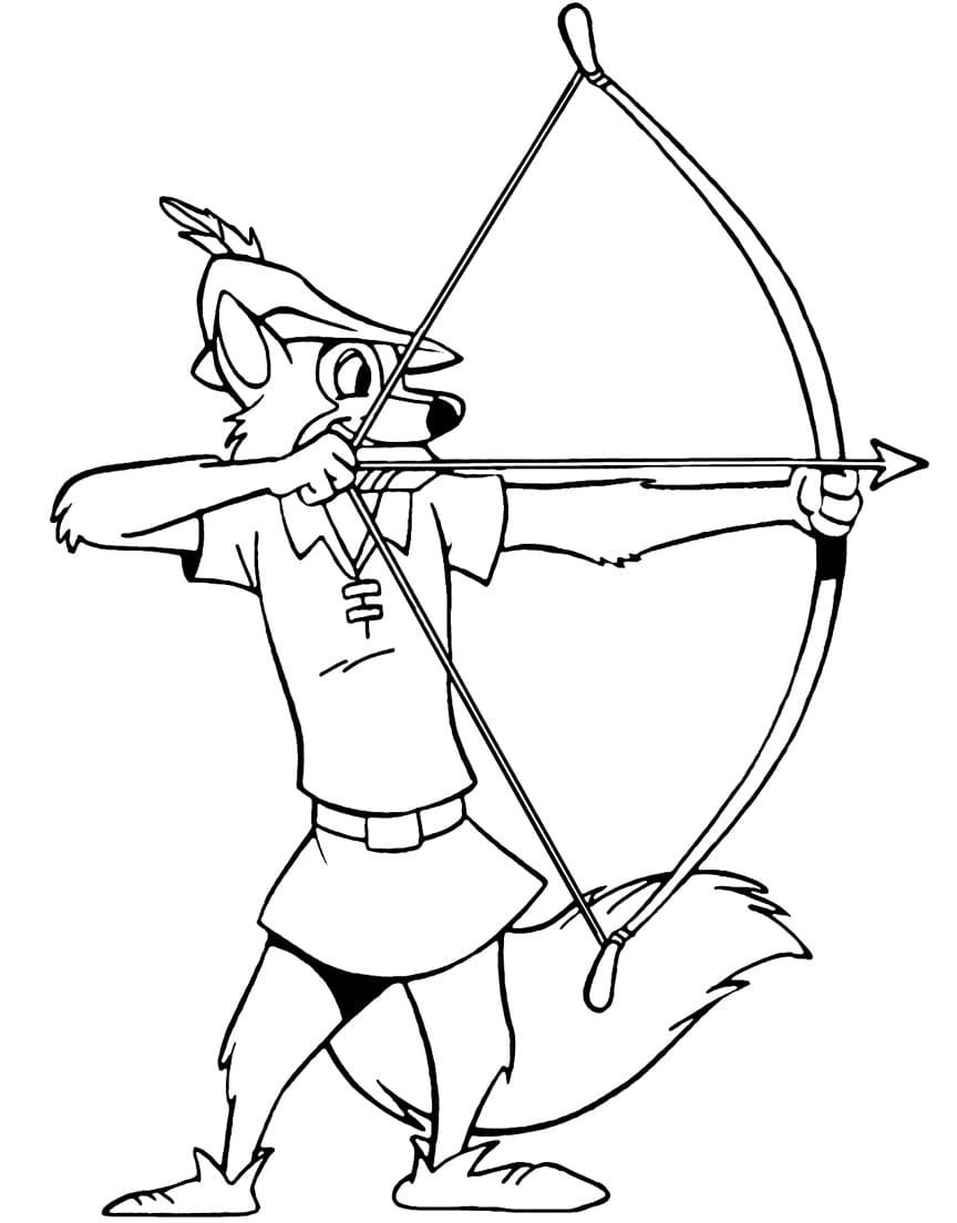 123 Archery Coloring Pages Printable 37