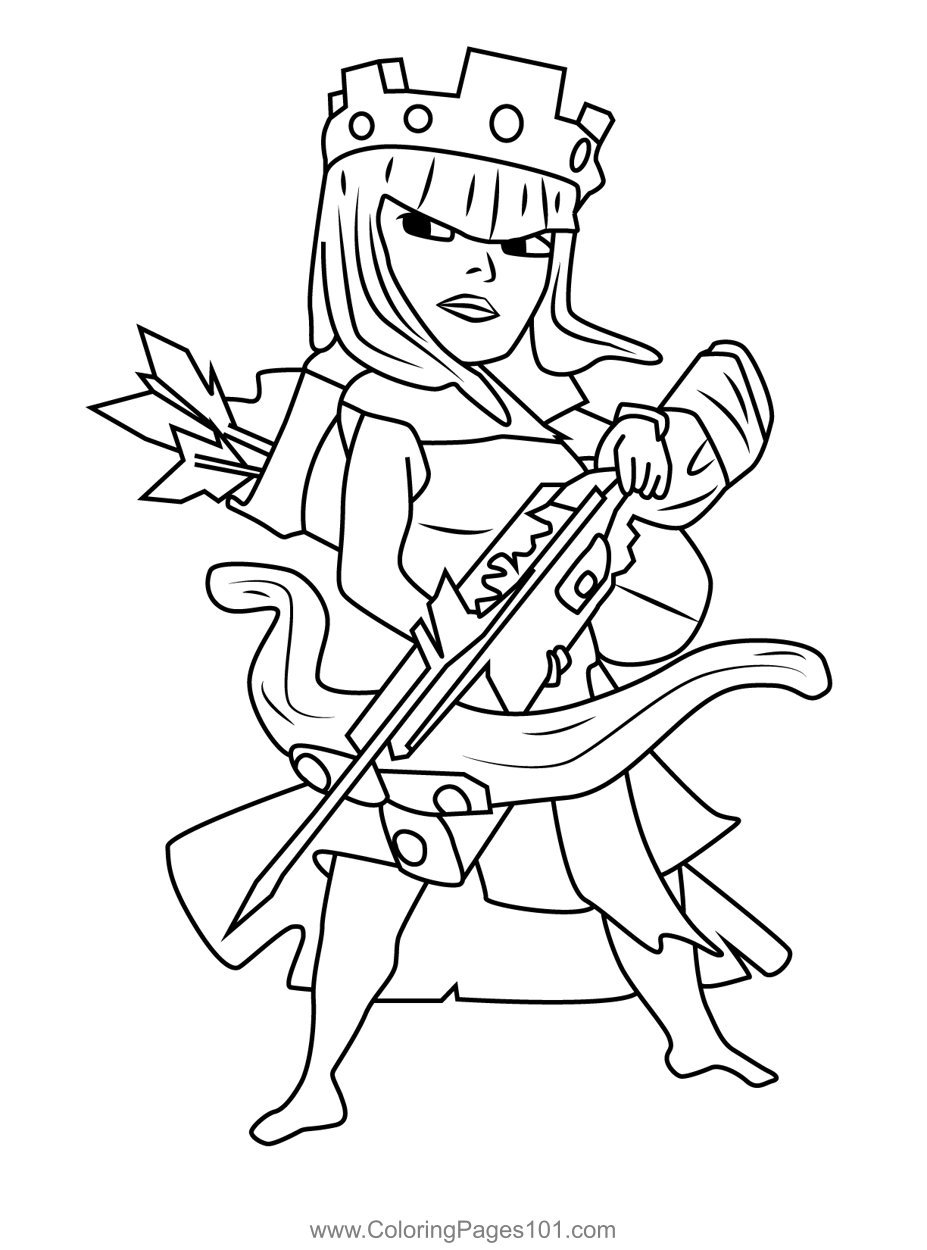 123 Archery Coloring Pages Printable 66