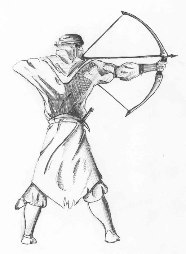 123 Archery Coloring Pages Printable 81