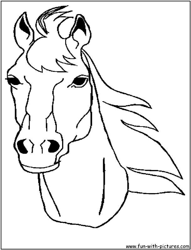 133 Free Horse Coloring Pages for Kids Printable 28