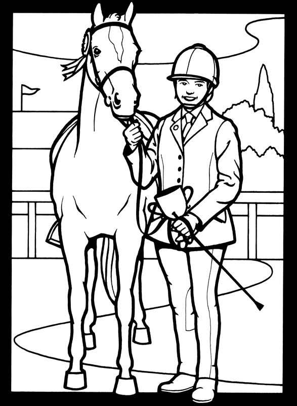 133 Free Horse Coloring Pages for Kids Printable 30