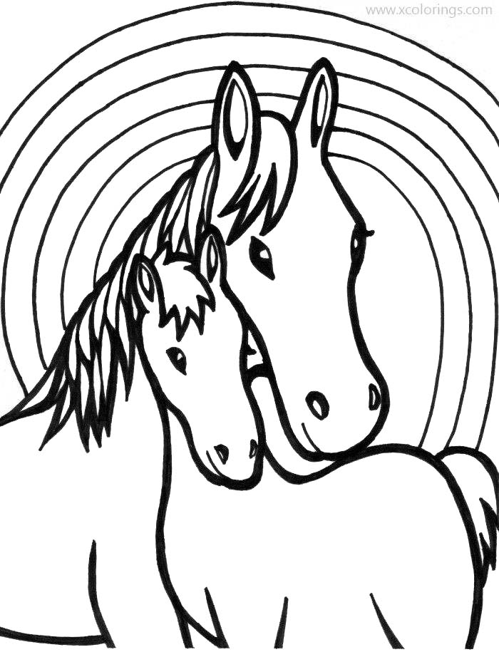 133 Free Horse Coloring Pages for Kids Printable 70