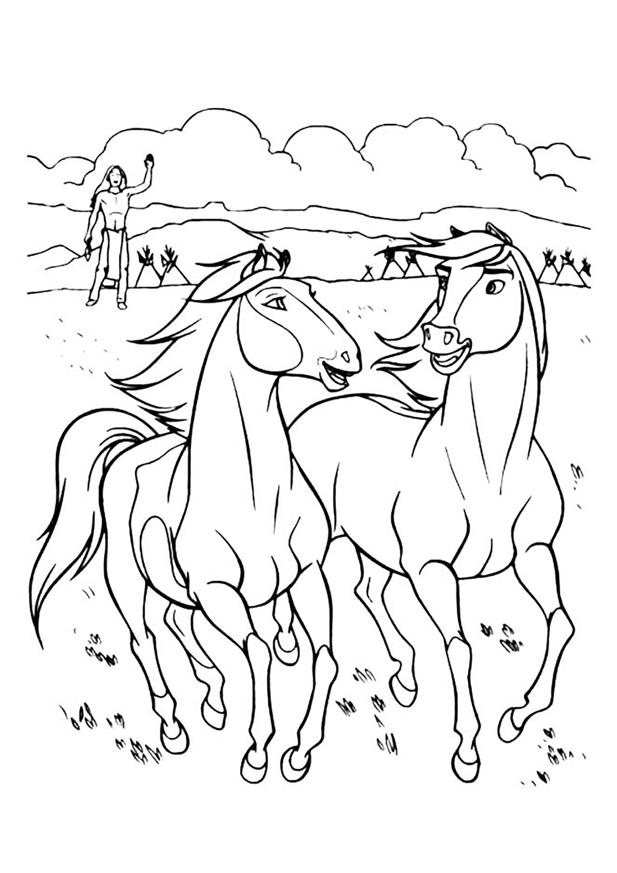 133 Free Horse Coloring Pages for Kids Printable 81