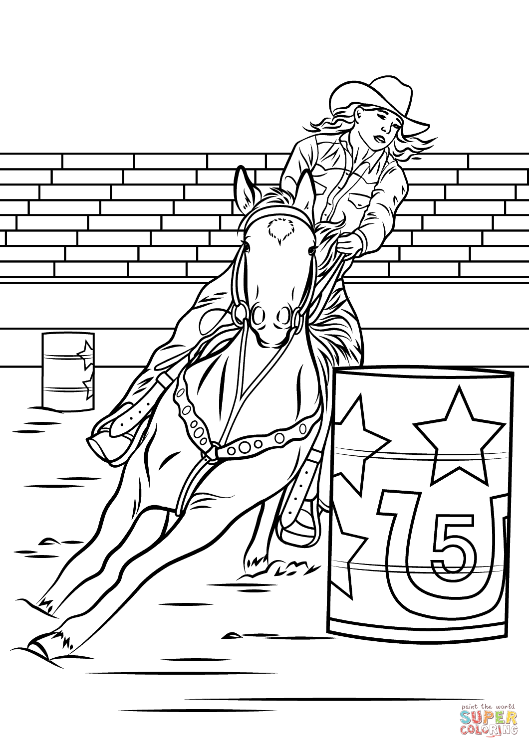 133 Free Horse Coloring Pages for Kids Printable 97