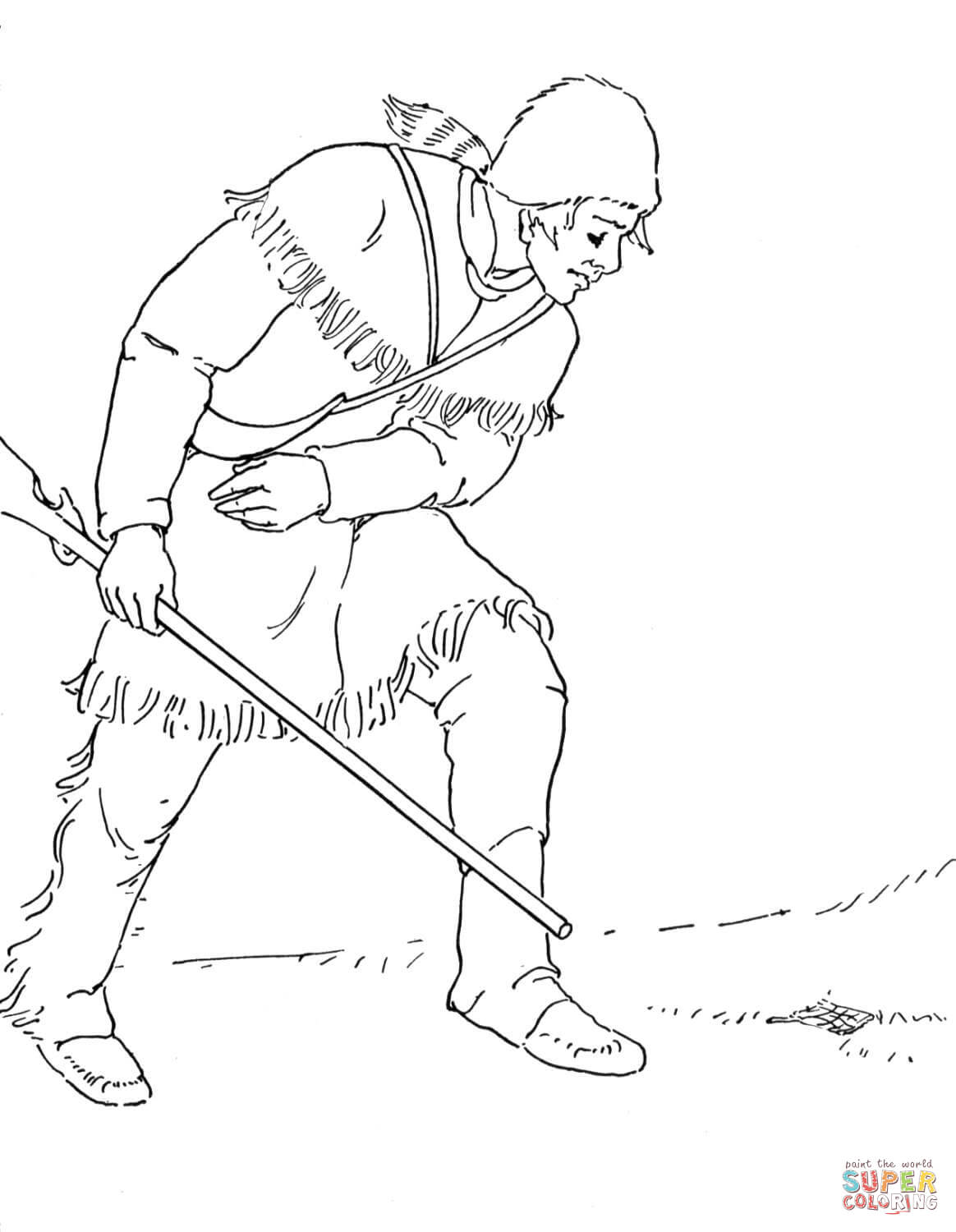 138 Legendary Johnny Appleseed Coloring Pages Printable 125