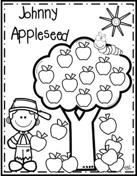 138 Legendary Johnny Appleseed Coloring Pages Printable 16