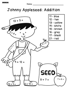 138 Legendary Johnny Appleseed Coloring Pages Printable 21