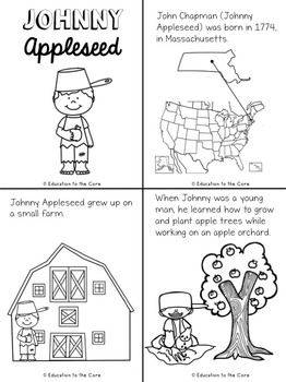 138 Legendary Johnny Appleseed Coloring Pages Printable 91