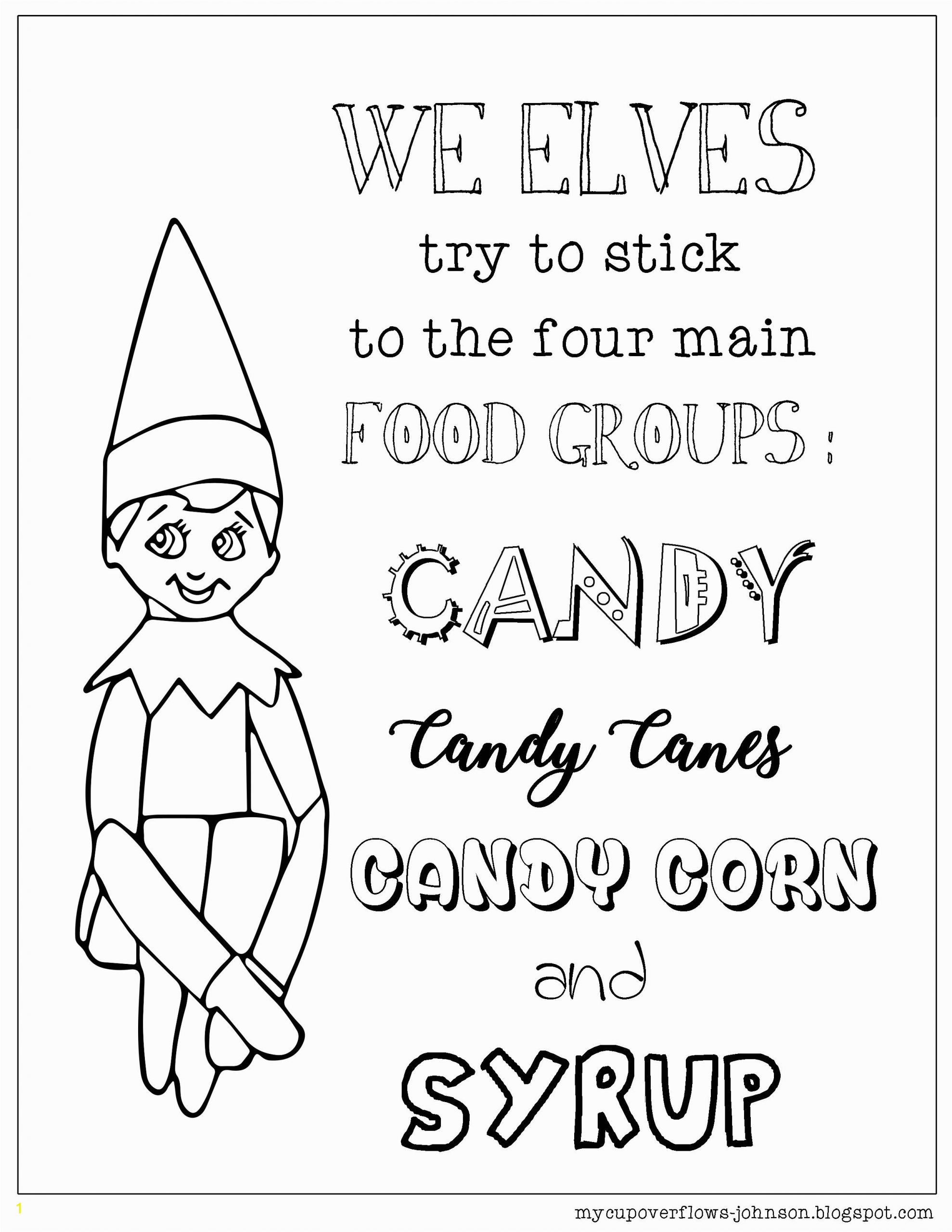 196 Free Elf Coloring Pages For Kids Printable 187