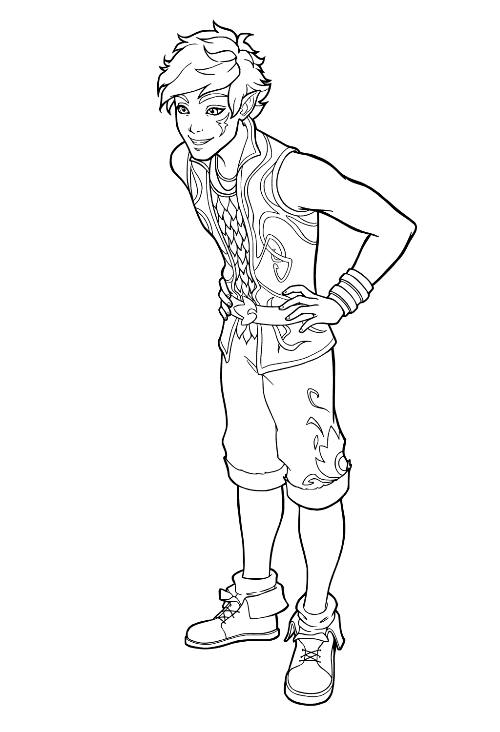 196 Free Elf Coloring Pages For Kids Printable 196