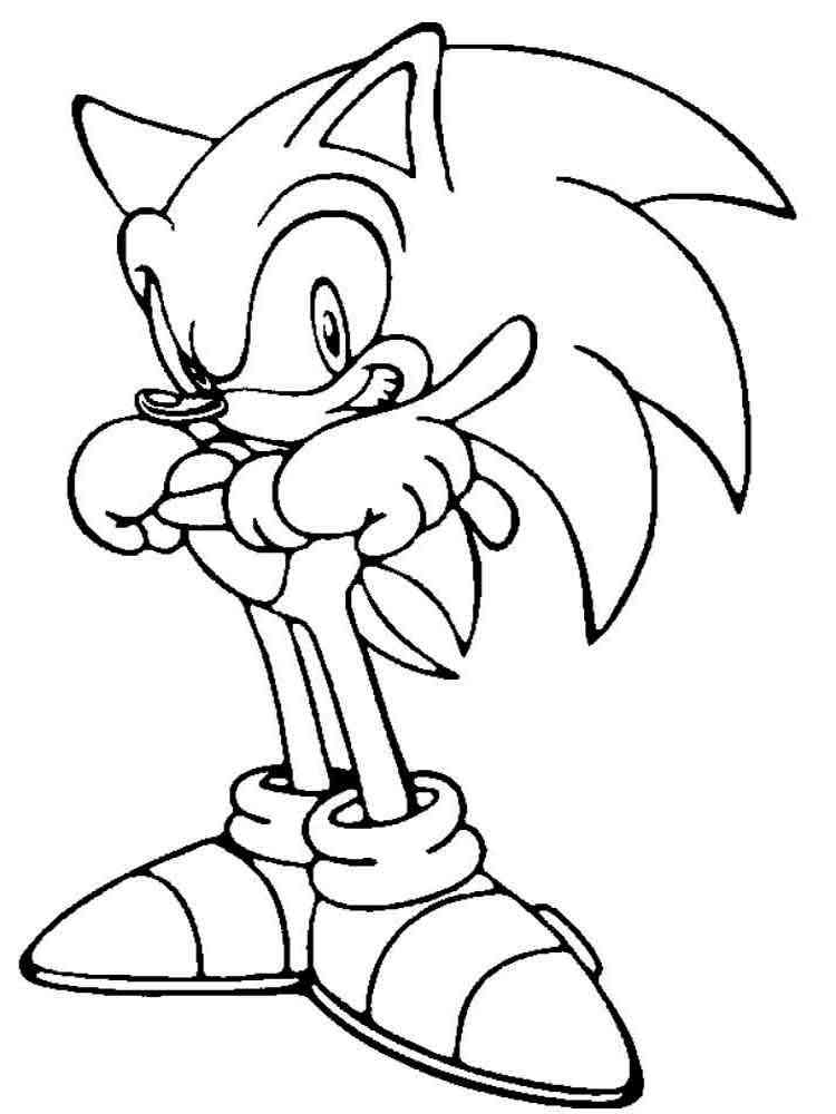 26 Yellow Sonic Coloring Pages Printable