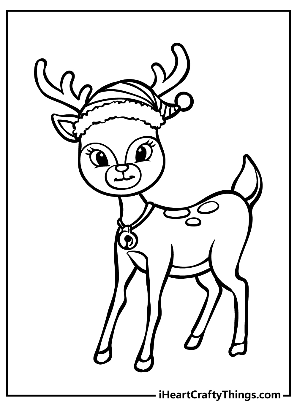 27 Festive Rudolph Coloring Pages Printable 3