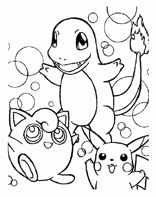 28 Fun Pikachu Coloring Pages Printable 15