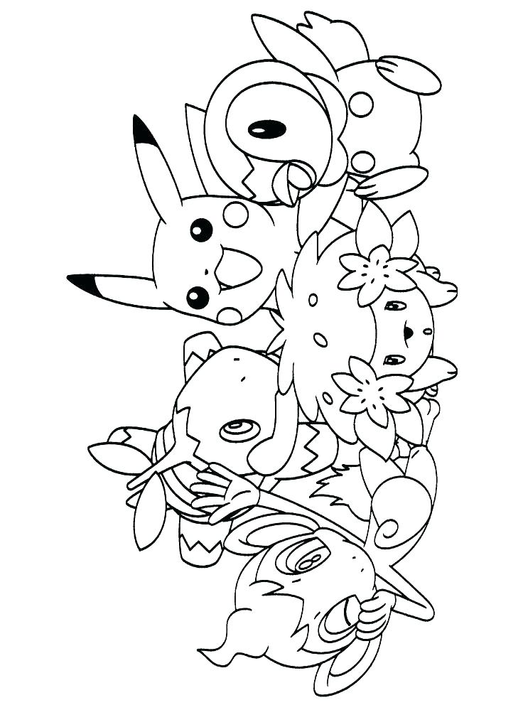 28 Fun Pikachu Coloring Pages Printable 25