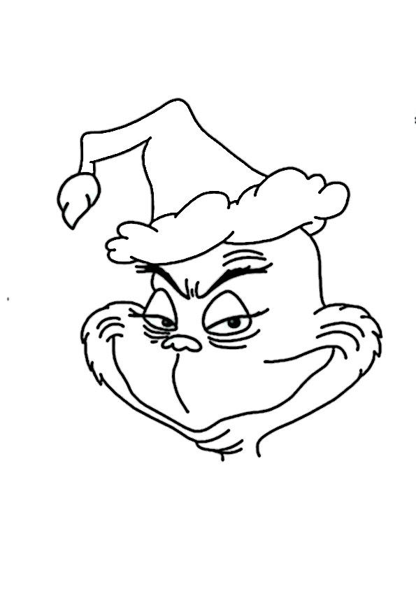 30 Grinch Coloring Pages Printable 20