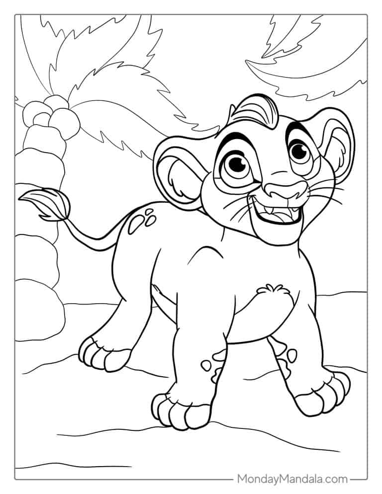 31 Majestic Lion Coloring Pages Printable 12