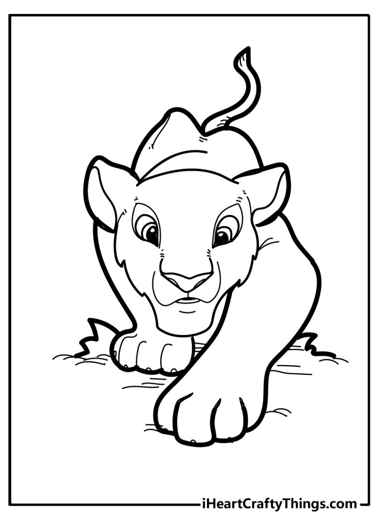 31 Majestic Lion Coloring Pages Printable 18