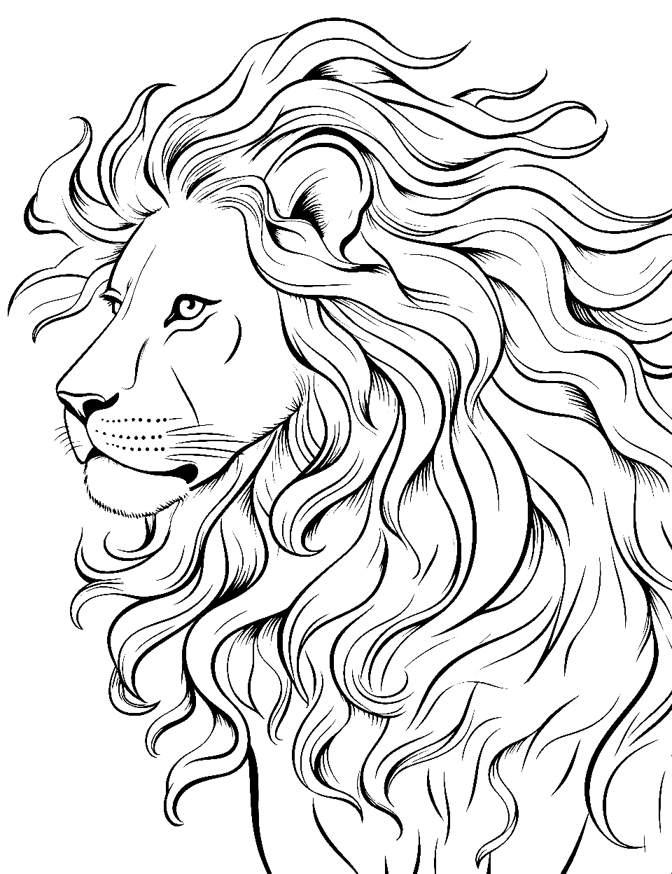 31 Majestic Lion Coloring Pages Printable 28