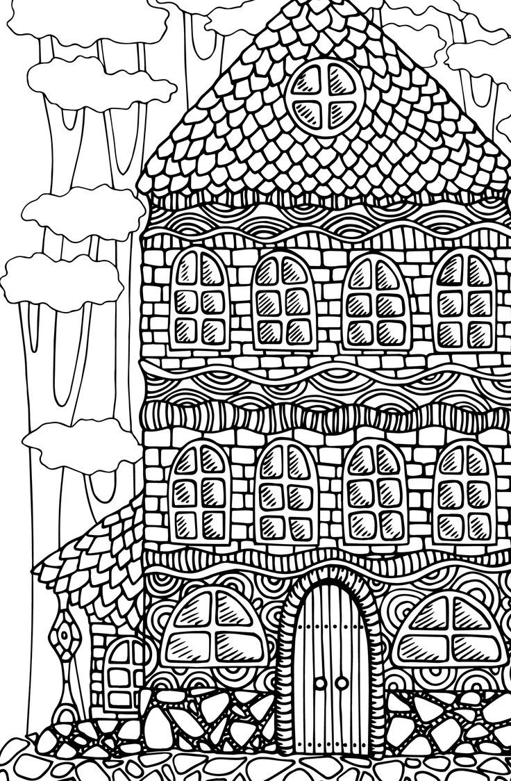 32 Creative House Coloring Pages Printable 13