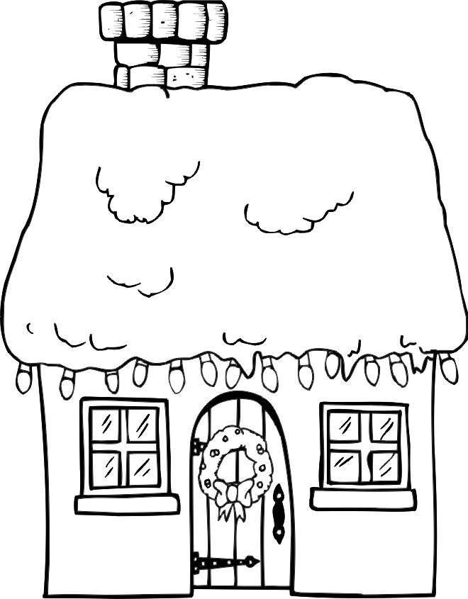 32 Creative House Coloring Pages Printable 15