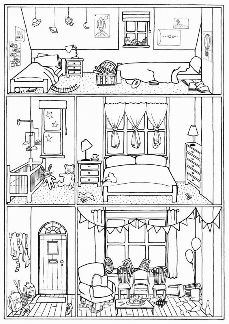 32 Creative House Coloring Pages Printable 16