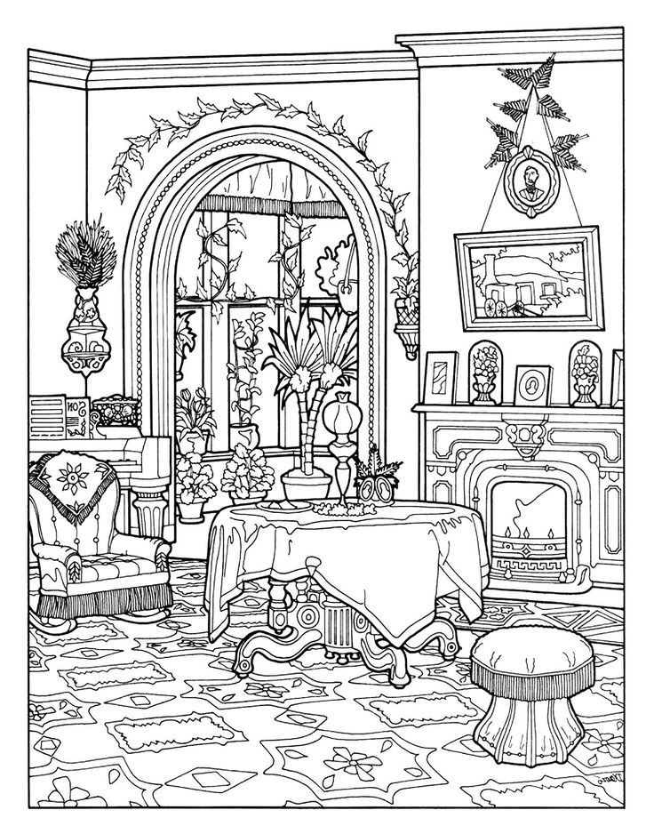 32 Creative House Coloring Pages Printable 18