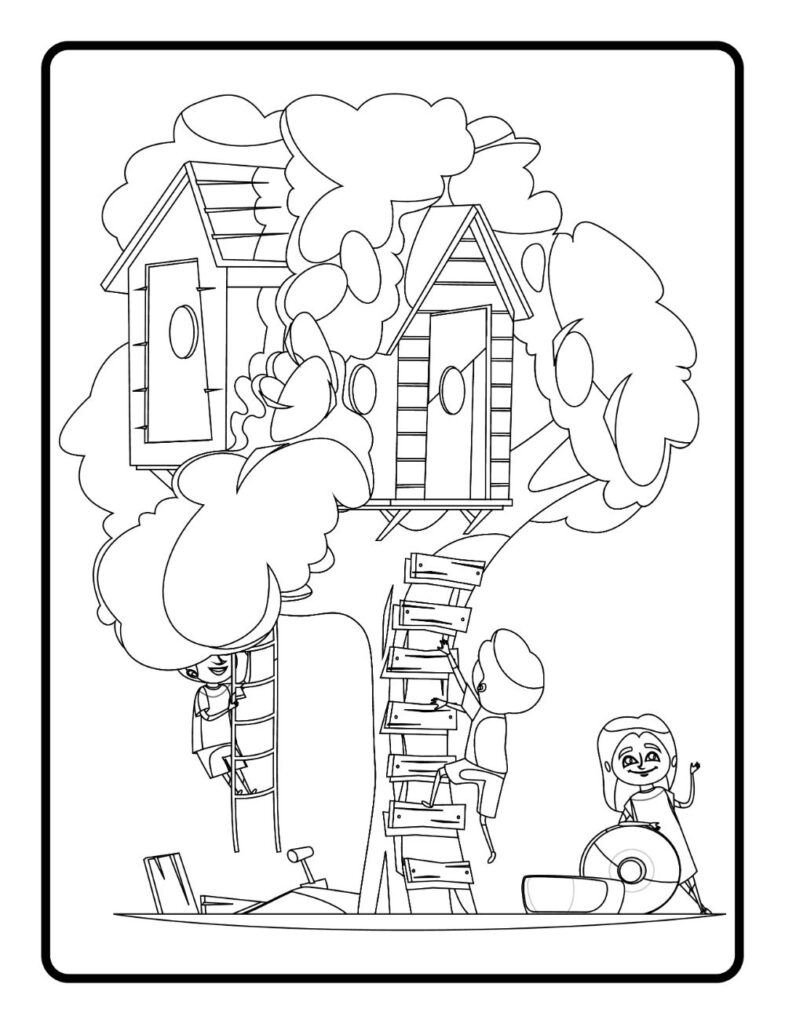 32 Creative House Coloring Pages Printable 19