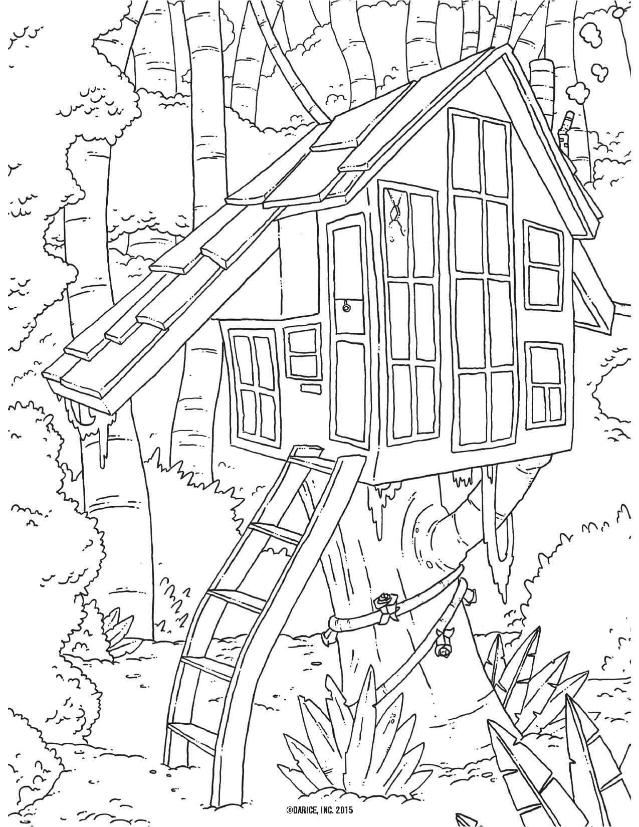 32 Creative House Coloring Pages Printable 30