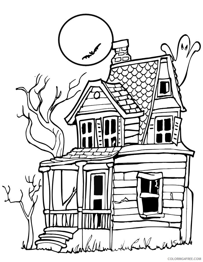 32 Creative House Coloring Pages Printable 34