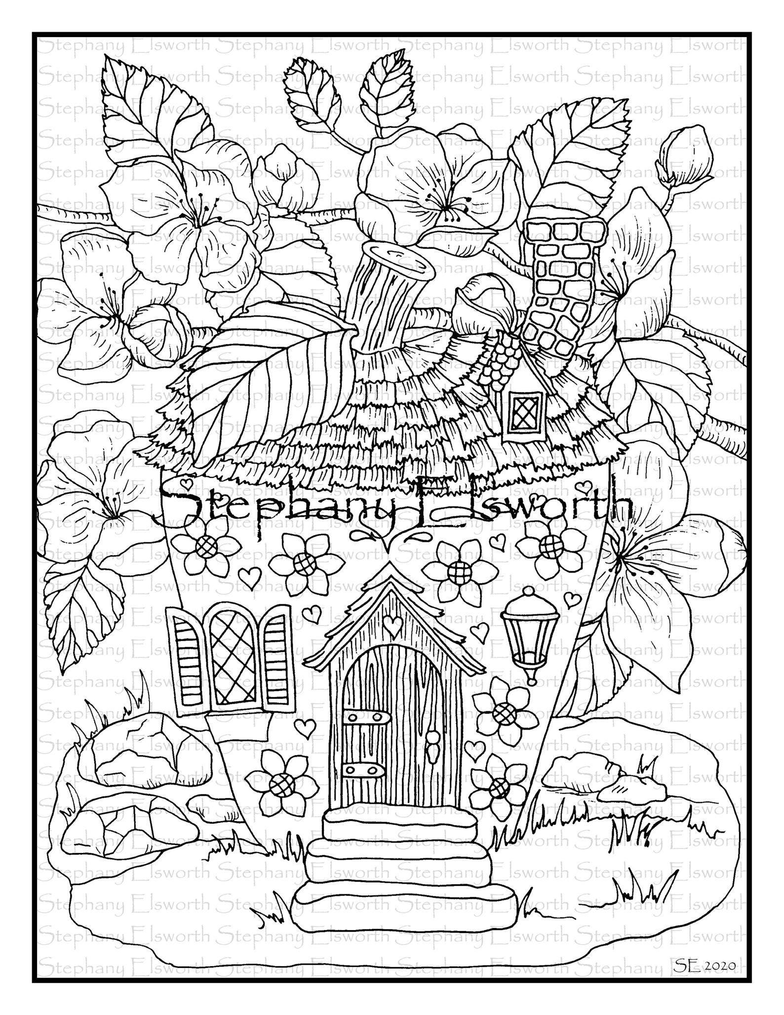 32 Creative House Coloring Pages Printable 35