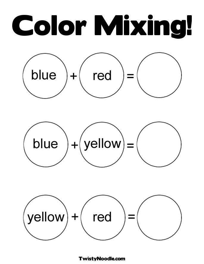 32 Curious Blue and Yellow Mixed Color Guide Printable 35