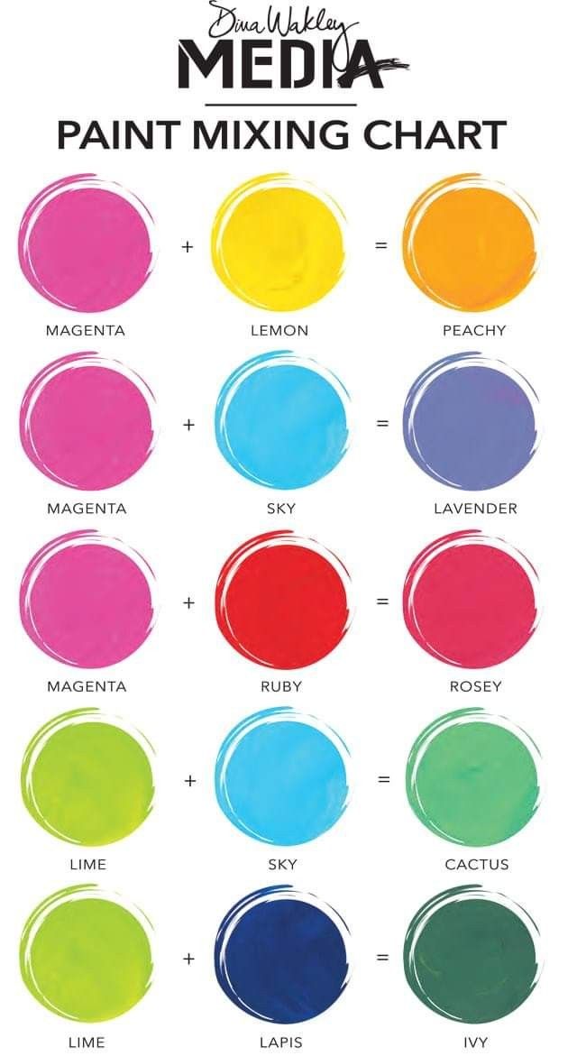 32 Curious Blue and Yellow Mixed Color Guide Printable 9