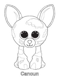 34 Cute Beanie Boos Coloring Pages Printable 14