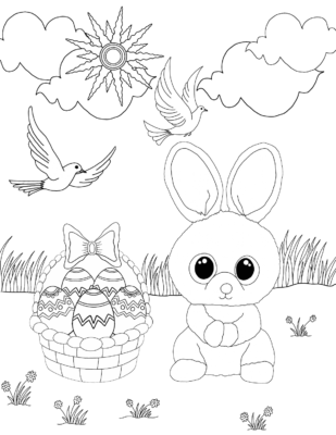 34 Cute Beanie Boos Coloring Pages Printable 16