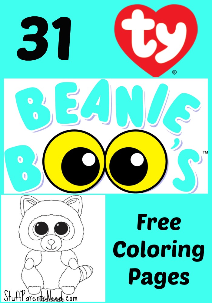 34 Cute Beanie Boos Coloring Pages Printable 23