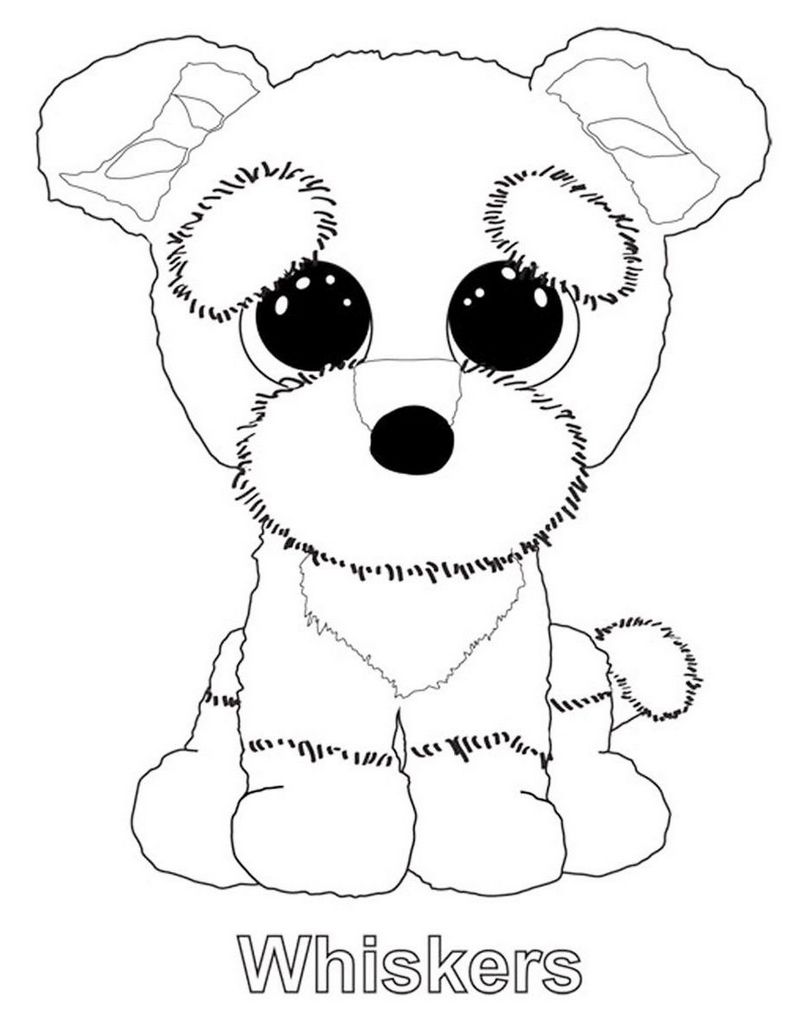 34 Cute Beanie Boos Coloring Pages Printable 27