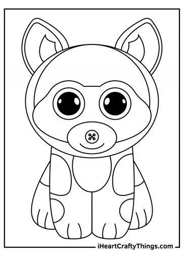 34 Cute Beanie Boos Coloring Pages Printable 30