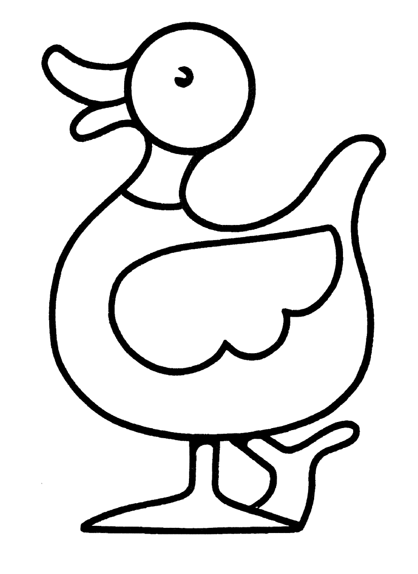 35 Adorable Duck Coloring Pages Printable 11