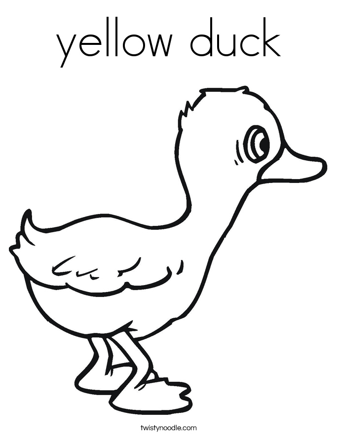 35 Adorable Duck Coloring Pages Printable 20