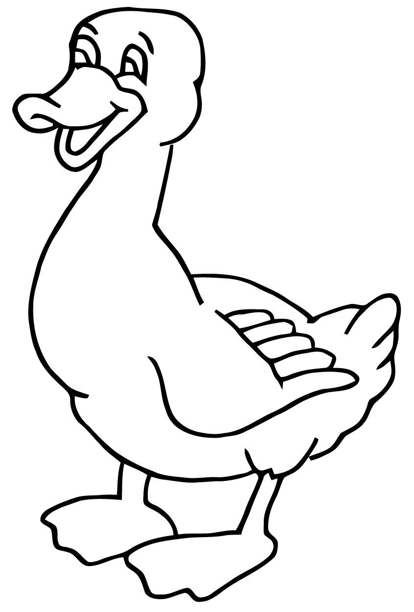 35 Adorable Duck Coloring Pages Printable 29