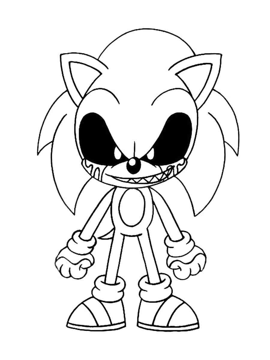 35 Vector Sonic Coloring Pages Printable