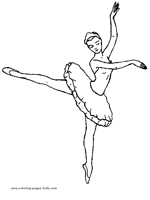 36 Elegant Ballerina Coloring Pages Printable 18