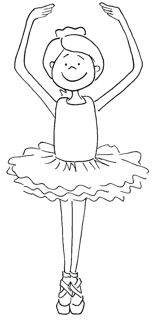 36 Elegant Ballerina Coloring Pages Printable 19