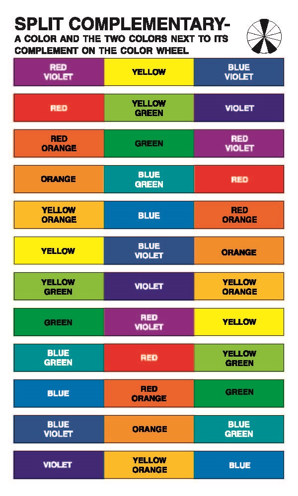 39 Curious Purple And Yellow Mixed Color Guide Printable 1