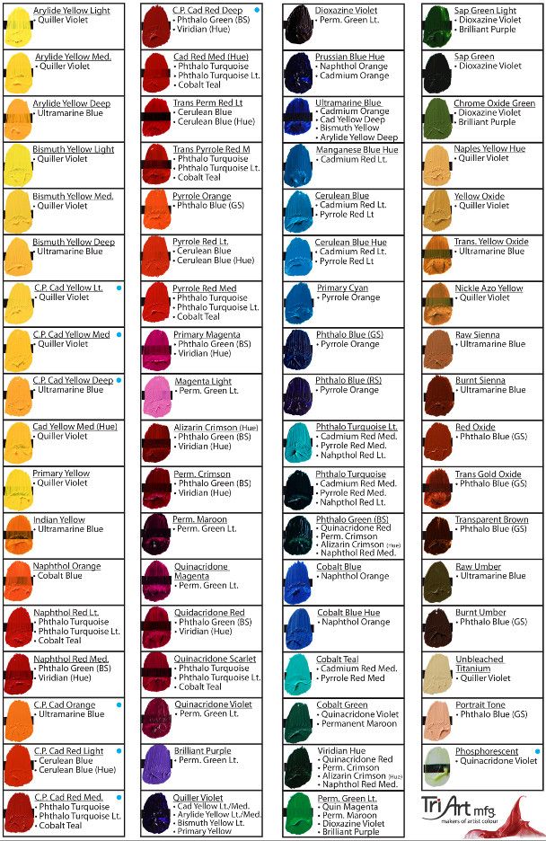 39 Curious Purple And Yellow Mixed Color Guide Printable 35